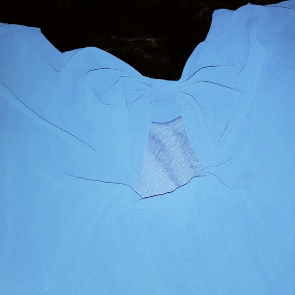 Royal Blue Plus size top - Picture 2 of 2